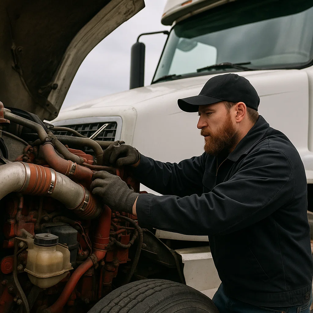 Mobile fleet maintenance in Calgary by Ninja Truck & Trailer Repair